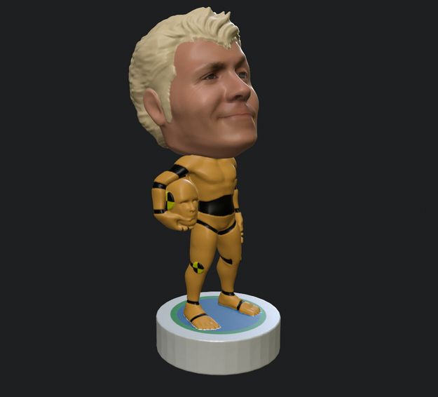 3d crash test dummy the bobbleshop