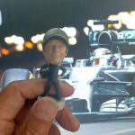 Racing figurine mercedes