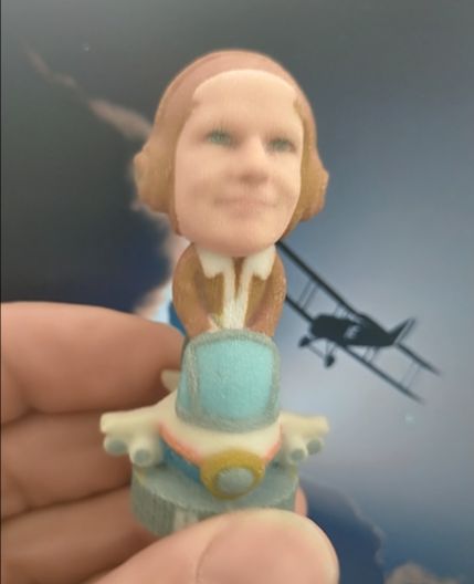 3d piloot figurine The Bobbleshop