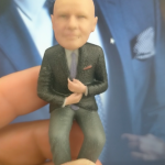 3d figurine van een zakenman